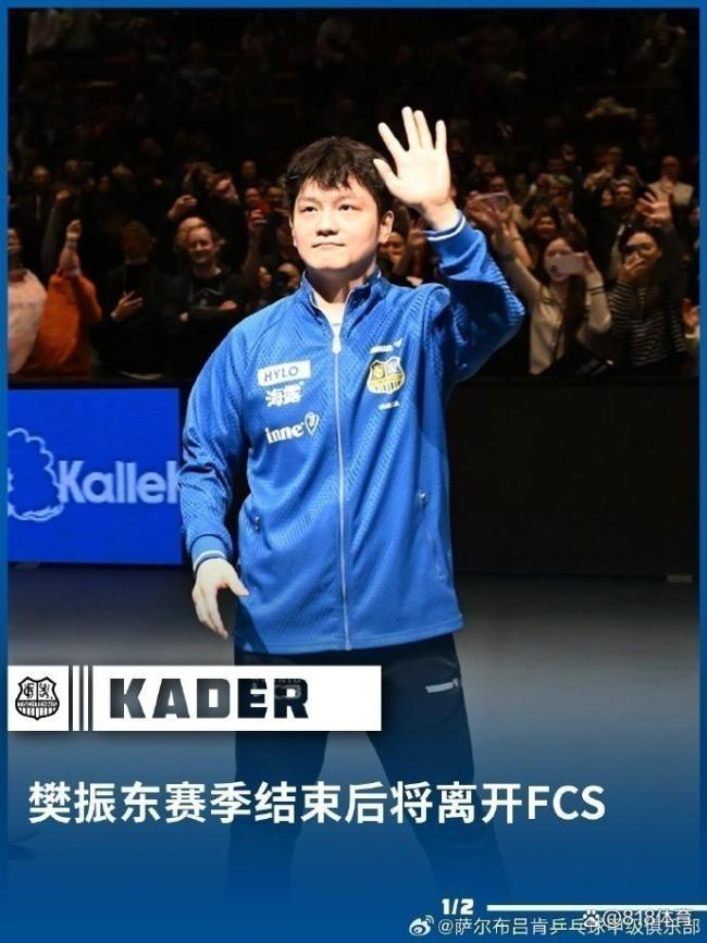 奥恰洛夫:樊振东不参加伦敦世乒赛