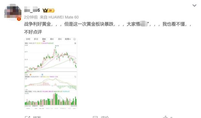 金价跌破4500美元 有人抄底后傻眼 避险逻辑失效