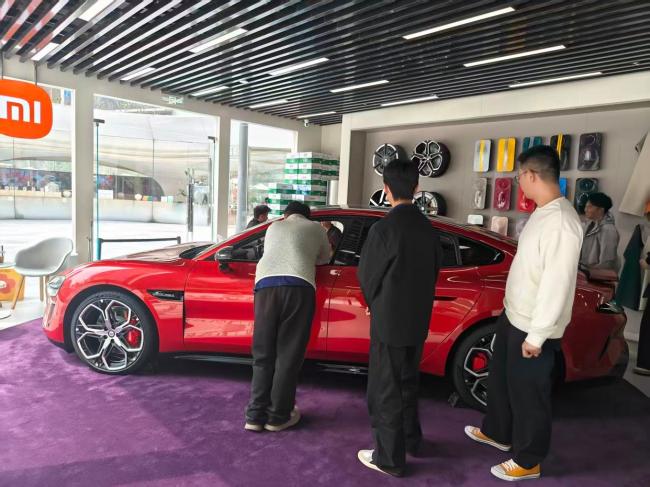 老款SU7已提前下架