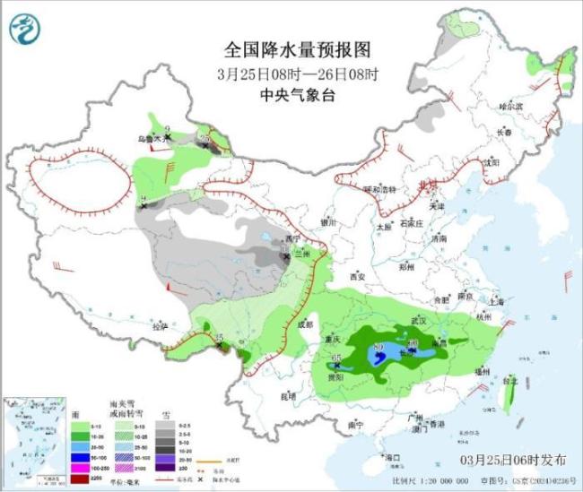 未来十天江南及华南北部雨水多