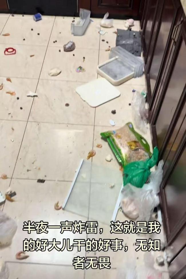 14岁男孩将干冰放冰箱炸了 科学实验酿大祸