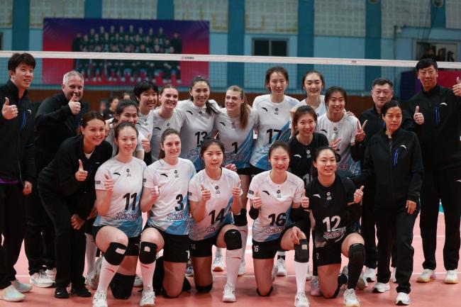 排超联赛:北京北冰洋女排锁定第五 主场完胜河南双汇