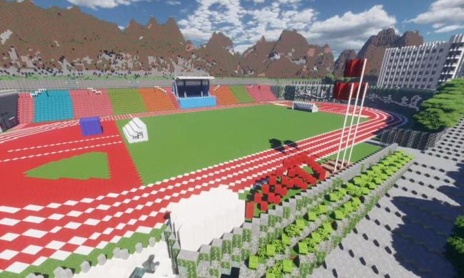 00后小伙在游戏里“重建”母校 青春记忆的数字纽带