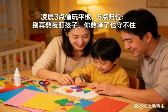 凌晨3点偷平板,家长熬到崩溃 育儿痛点引发共鸣