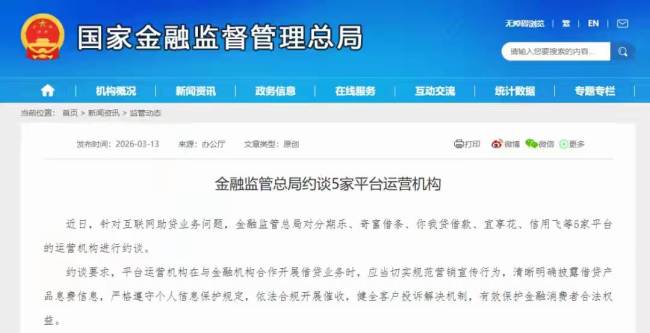 网贷迎来最强监管