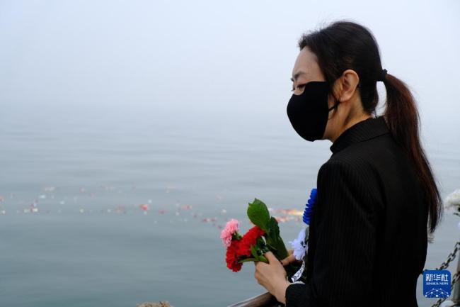 京津冀骨灰海葬活动启航 碧海寄情爱在沧溟