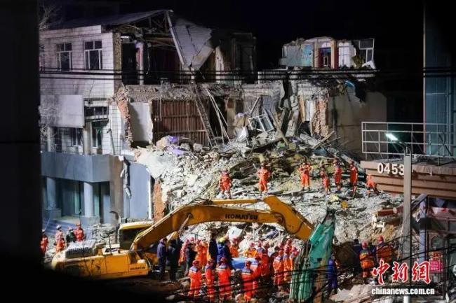 海林一建筑坍塌7人遇难