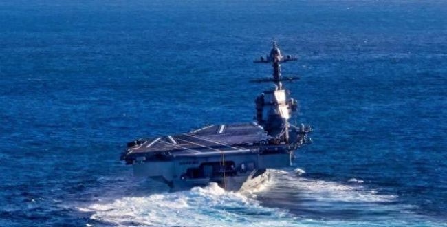 福特号航母火灾流出