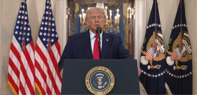 特朗普称对伊战事核心目标接近完成