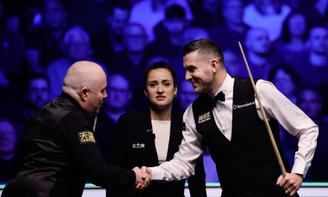 巡回锦标赛：赵心童轰大胜韦克林挺进半决赛，希金斯逆转塞尔比 赵心童五杆破百创纪录在望