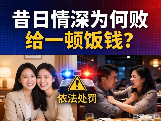 闺蜜聚餐2人因A钱起矛盾车上动手