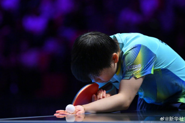 孙颖莎4连胜 冲击三连冠目标