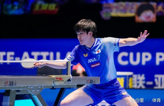 林昀儒4比1张本智和 反手对决火花四溅