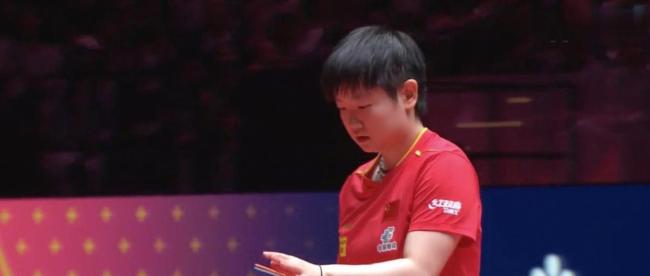 孙颖莎太顽强了 带伤拼搏逆转胜