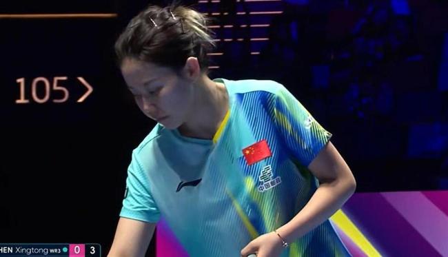 陈幸同1-4不敌申裕斌 单局吞蛋 国乒高层表情凝重