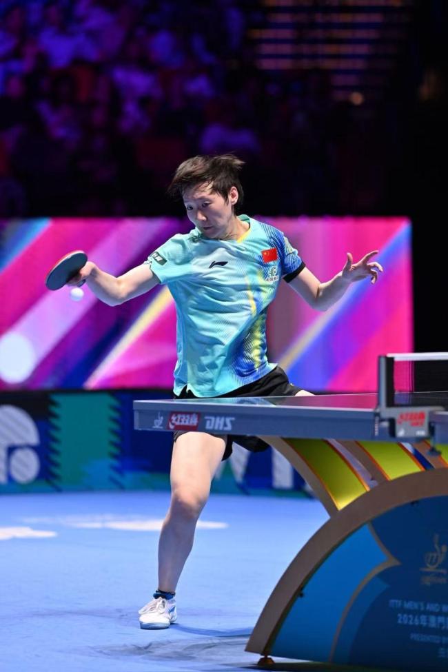 王曼昱国际赛场首次触发轮换发球 鏖战85分钟胜削球手