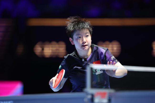 孙颖莎4-1王曼昱 女单3连冠