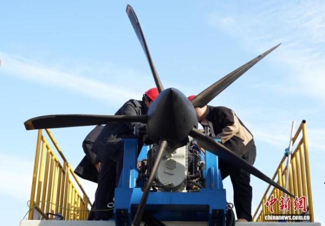 中国兆瓦级氢燃料航空涡桨发动机首飞