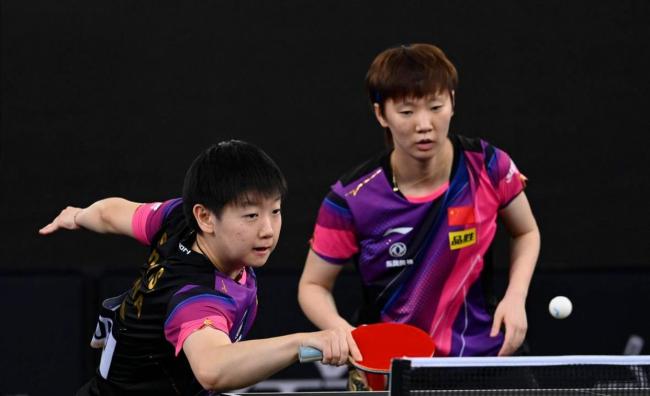 郭焱感谢孙颖莎王曼昱:女乒双保险 半决赛逆转晋级