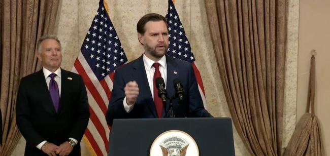 美国副总统万斯称将返回美国