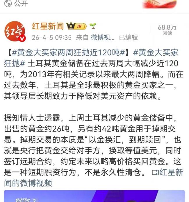 黄金白银显著下跌 市场情绪从狂热到冷静