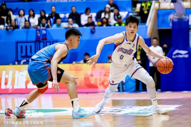 CBA常规赛:四川丰谷酒业vs天津先行者 先行者三分雨大胜