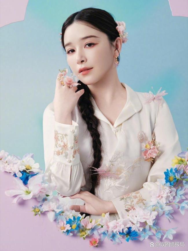 阚清子新妆造 花神造型引爆全网热议