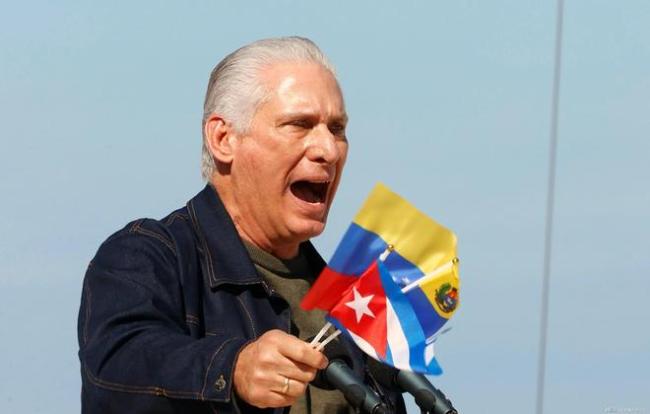古巴总统硬核发声回应特朗普 坚决抵抗入侵威胁