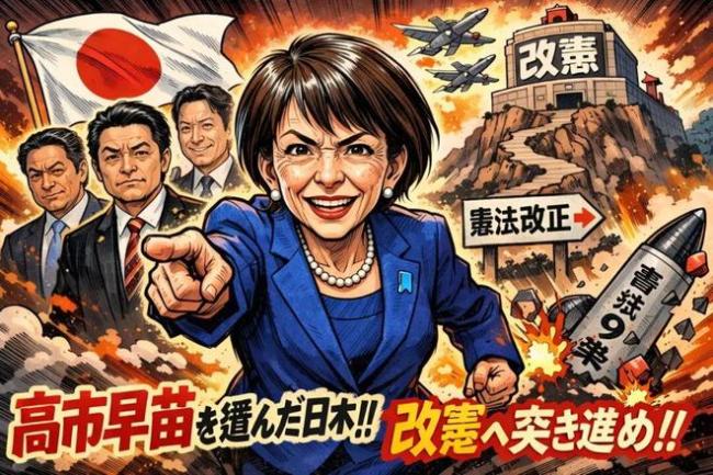 高市早苗2005年文章曝光野心