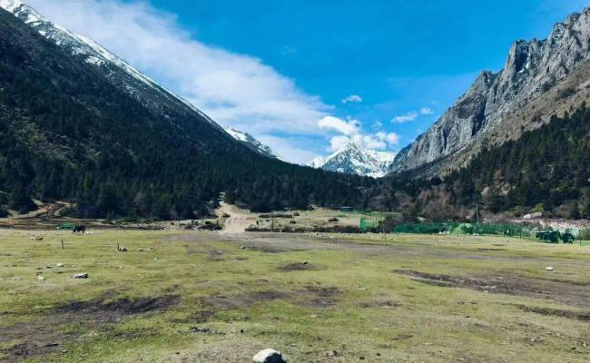 “秘境”封闭 仍有人坐拉猪车进山 封山令难挡探险热