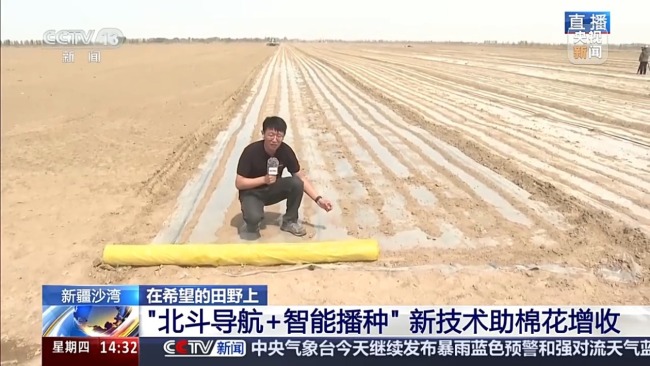 误差不到万分之一！播种用上北斗导航效率翻倍