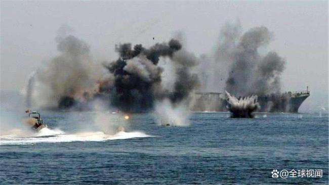 美军封锁伊朗航母被曝食品短缺 封锁背后的较量