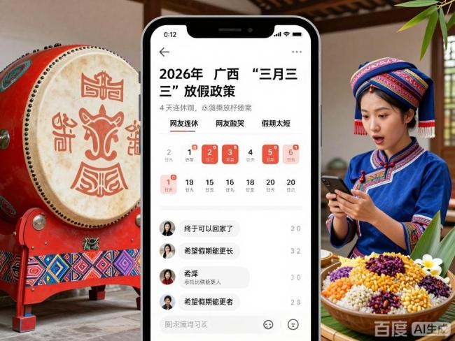 广西三月三把外地网友羡慕哭了 4天连休引热议