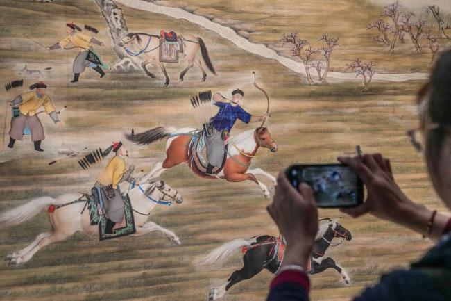 故宫亮出55件“神骏图” 马的世界艺术盛宴