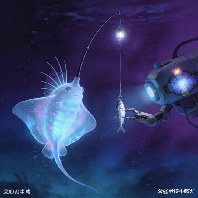 机器人当上钓鱼佬了 仿生技术破解深海难题