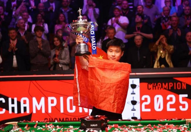 赵心童说这就是斯诺克魅力 新王崛起