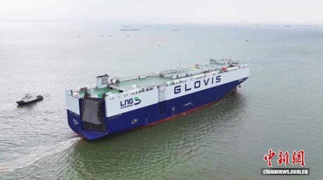 万车级汽车运输船交付 全球首艘LNG双燃料动力