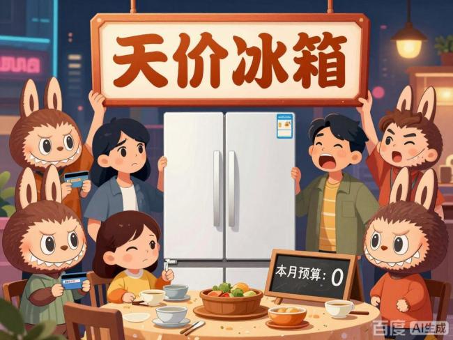 年轻人为了一个冰箱能有多疯狂