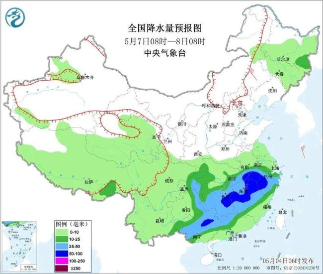 我国新一轮大范围降雨来袭 暴雪暴雨同现