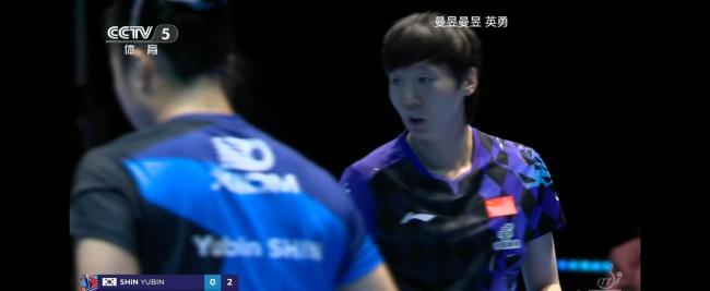 中国女团3-0零封韩国 强势晋级四强