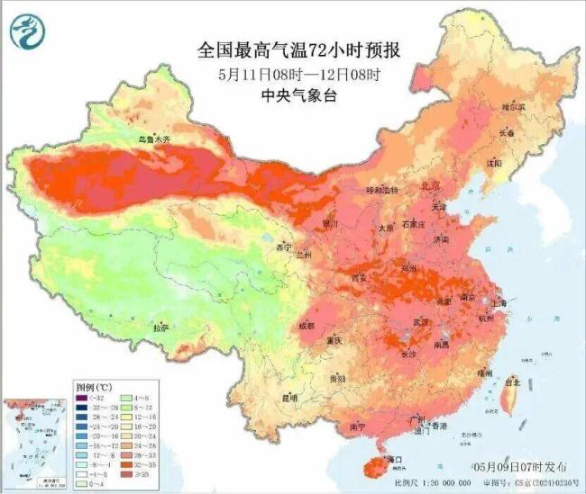 全國(guó)多地將迎今年首個(gè)高溫天 北方晴熱升級(jí)