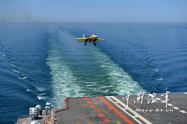 海军舰载航空兵部队13岁生日快乐 13载奋飞逐梦