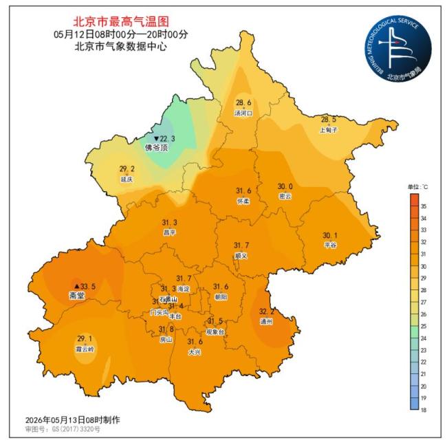 北京明天最高33℃,晴晒持续!户外注意补水防晒