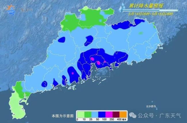 今年最大范围降雨来了 广东强对流天气来袭