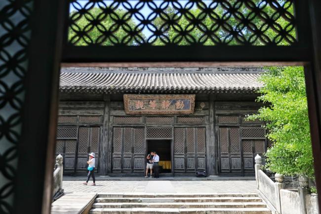 国际博物馆日走进大觉寺赴文化之约 感受古刹静谧禅意