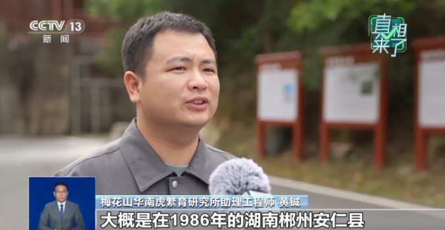 官方辟谣村民拍到野生华南虎 照片系网上下载模型