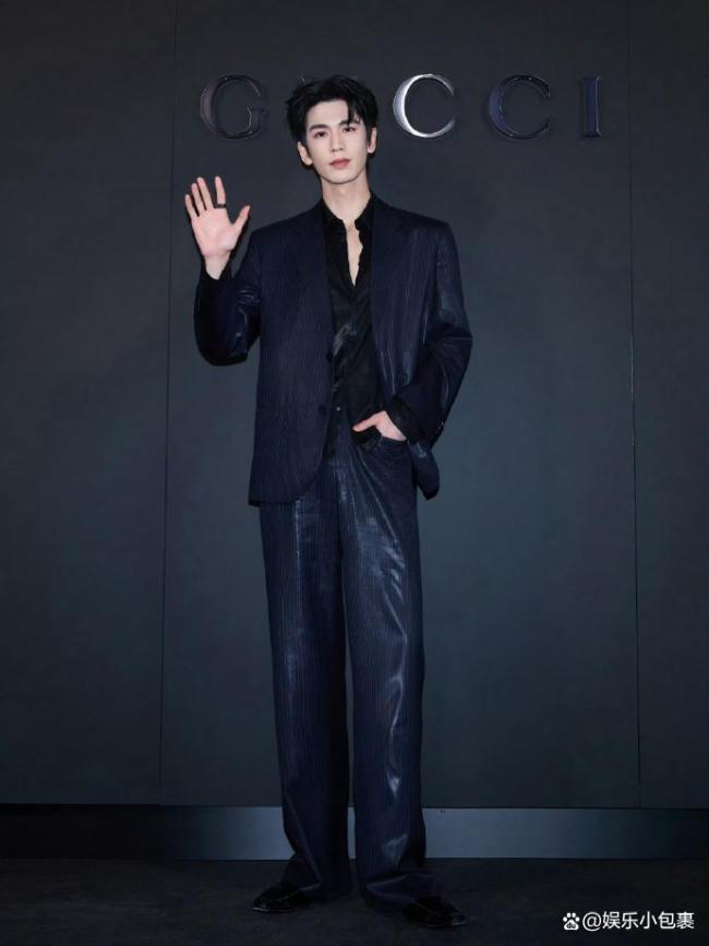 张凌赫gucci大秀登美趋第一 内地男演员新突破