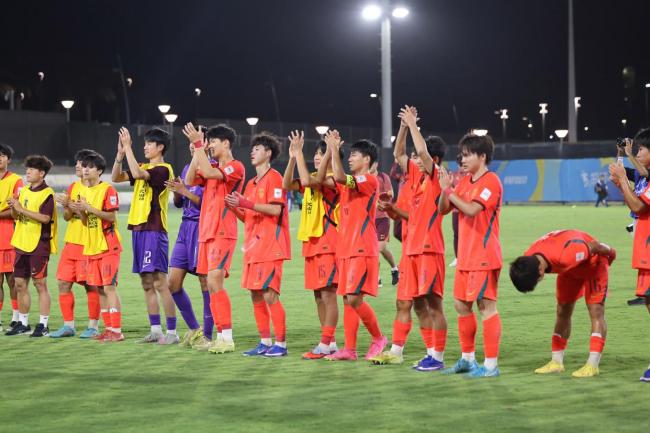 U17國(guó)足球員：期待在亞洲杯更進(jìn)一步