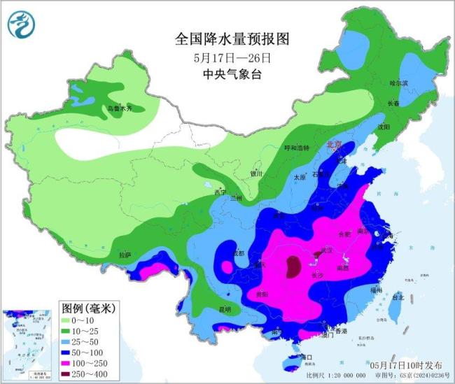 中国气象局：多地迎破纪录降雨