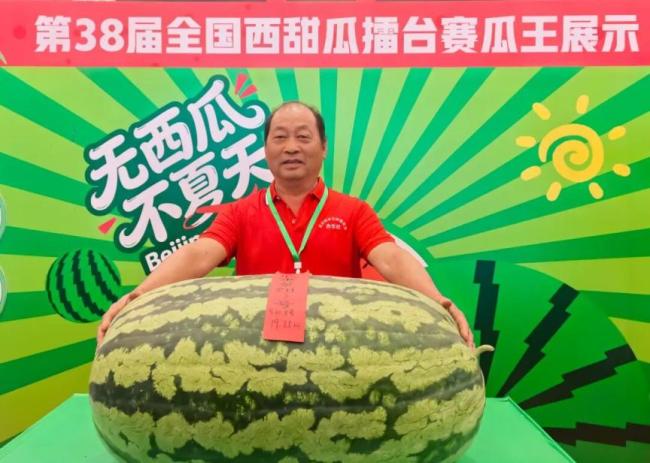 159.5斤 西瓜节诞生新一届“瓜王”